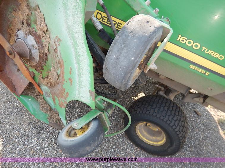 image for item L6253 John Deere 1600 Turbo II ZTR lawn mower