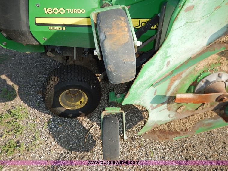 image for item L6253 John Deere 1600 Turbo II ZTR lawn mower