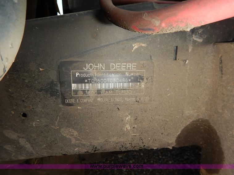 image for item L6253 John Deere 1600 Turbo II ZTR lawn mower