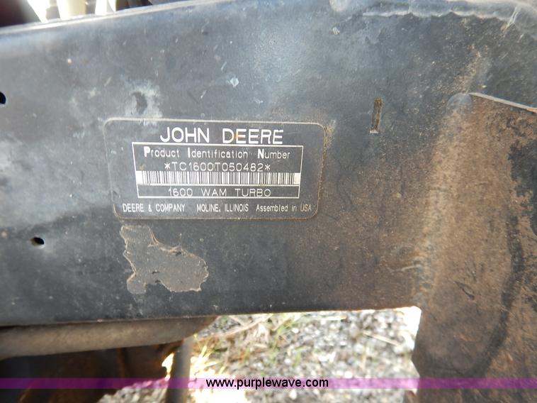 image for item L6254 John Deere 1600 Turbo II ZTR lawn mower