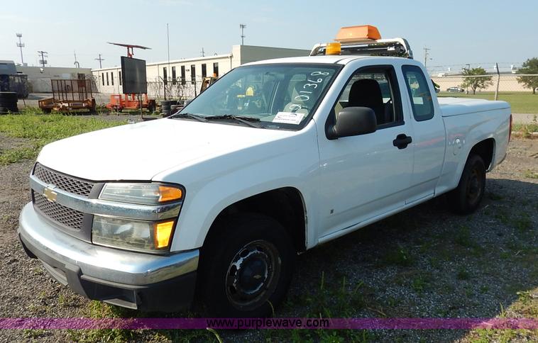 image for item L6255 2007 Chevrolet Colorado Ext. Cab pickup truck