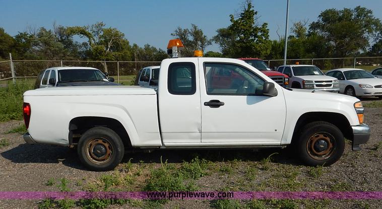 image for item L6255 2007 Chevrolet Colorado Ext. Cab pickup truck