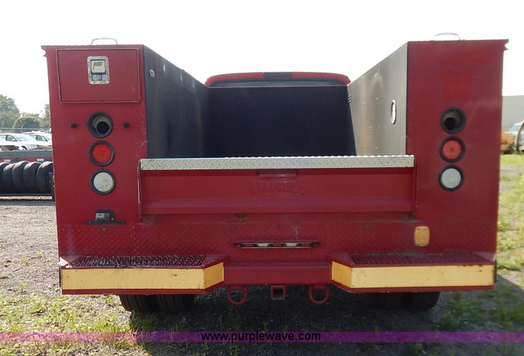 image for item L6259 2007 Ford F550 Super Duty XL Crew Cab utility truck