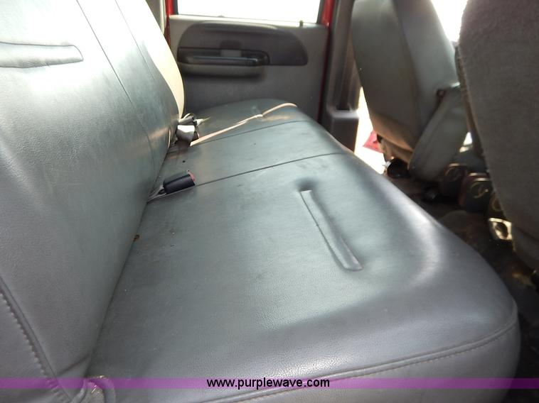 image for item L6259 2007 Ford F550 Super Duty XL Crew Cab utility truck
