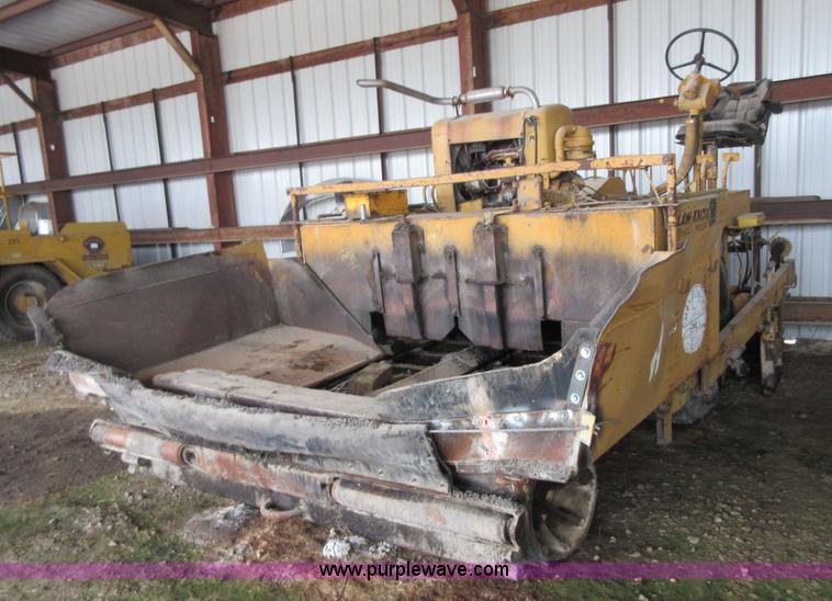 image for item BB9246 1972 Blaw-Knox PF-65 paver