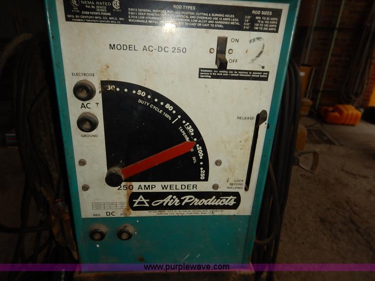 image for item BH9879 Century Air Products AC-DC welder