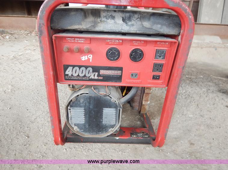 image for item BH9880 Generac 4000XL generator