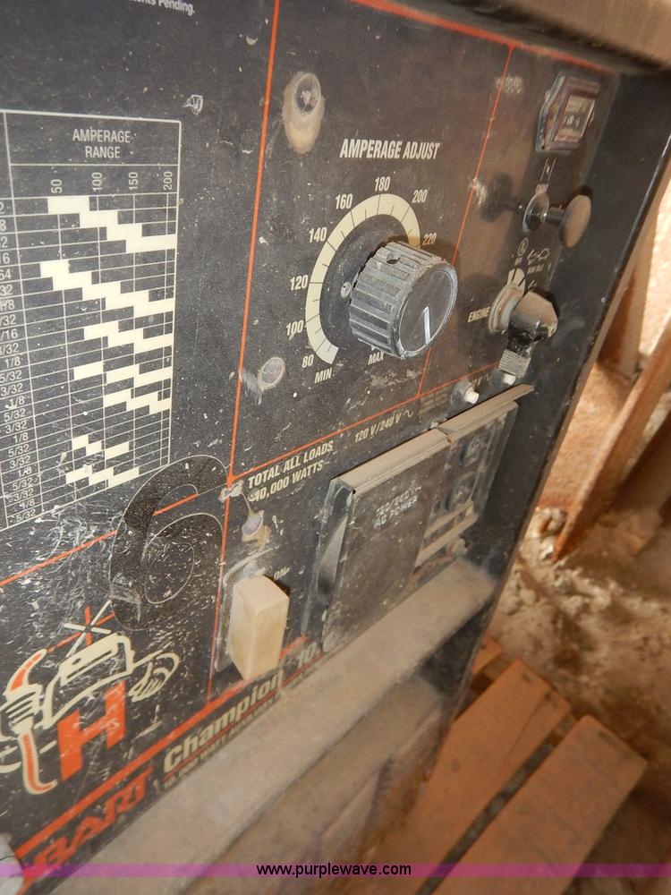 image for item BH9884 Hobart welder/generator