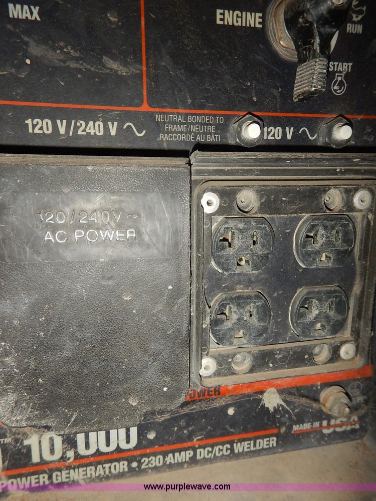 image for item BH9884 Hobart welder/generator