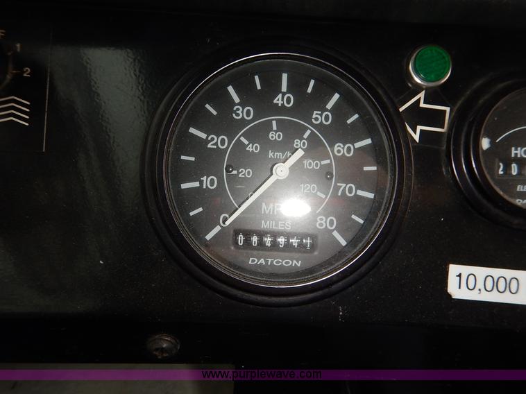 image for item BH9887 1999 Go-4 utility three wheel police utility vehicle