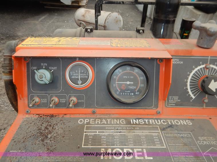 image for item BH9888 1998 Norton Clipper concrete saw