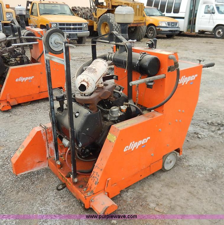 image for item BH9889 1997 Norton Clipper concrete saw