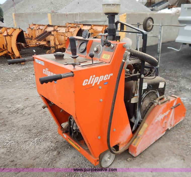 image for item BH9889 1997 Norton Clipper concrete saw