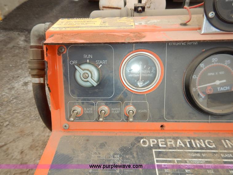 image for item BH9889 1997 Norton Clipper concrete saw