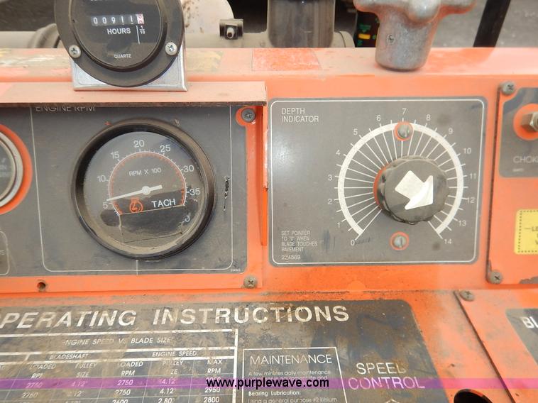 image for item BH9889 1997 Norton Clipper concrete saw