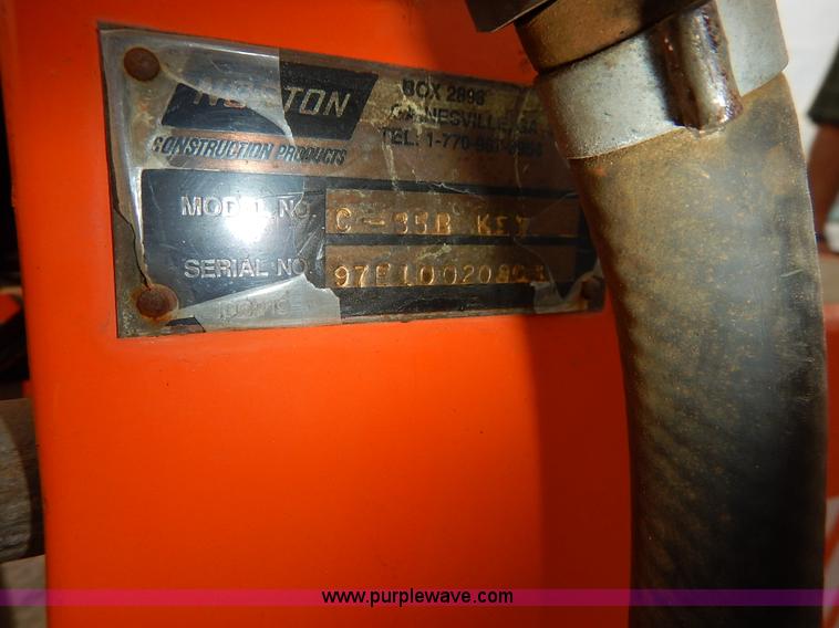 image for item BH9889 1997 Norton Clipper concrete saw