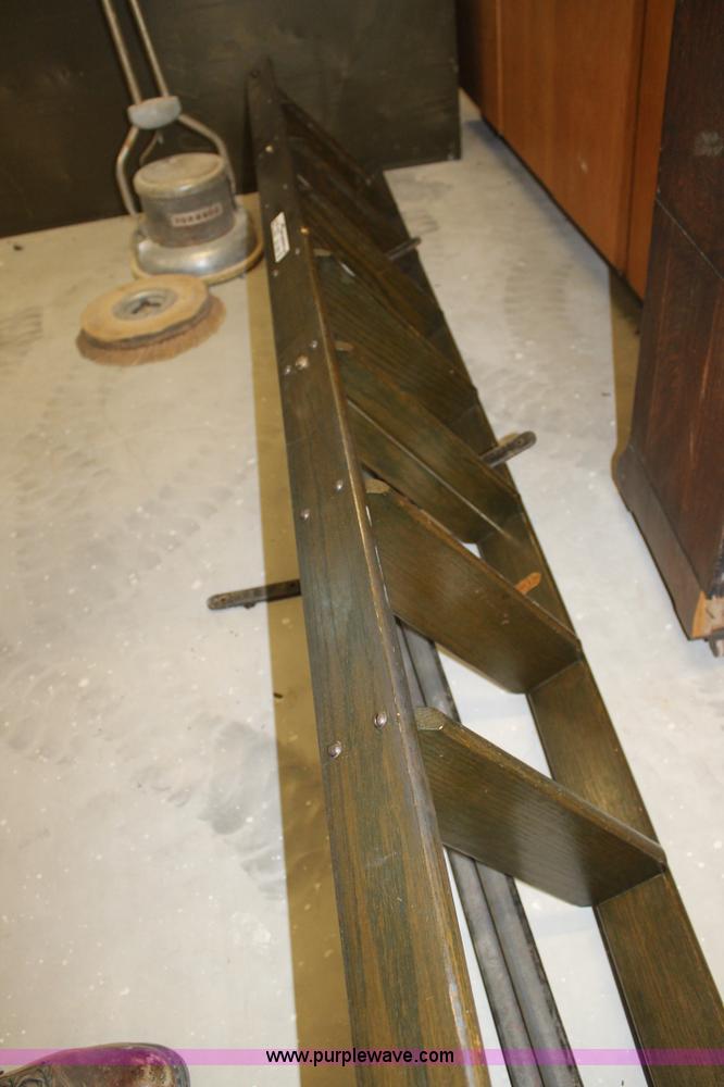 image for item BJ9391 Wood library ladder