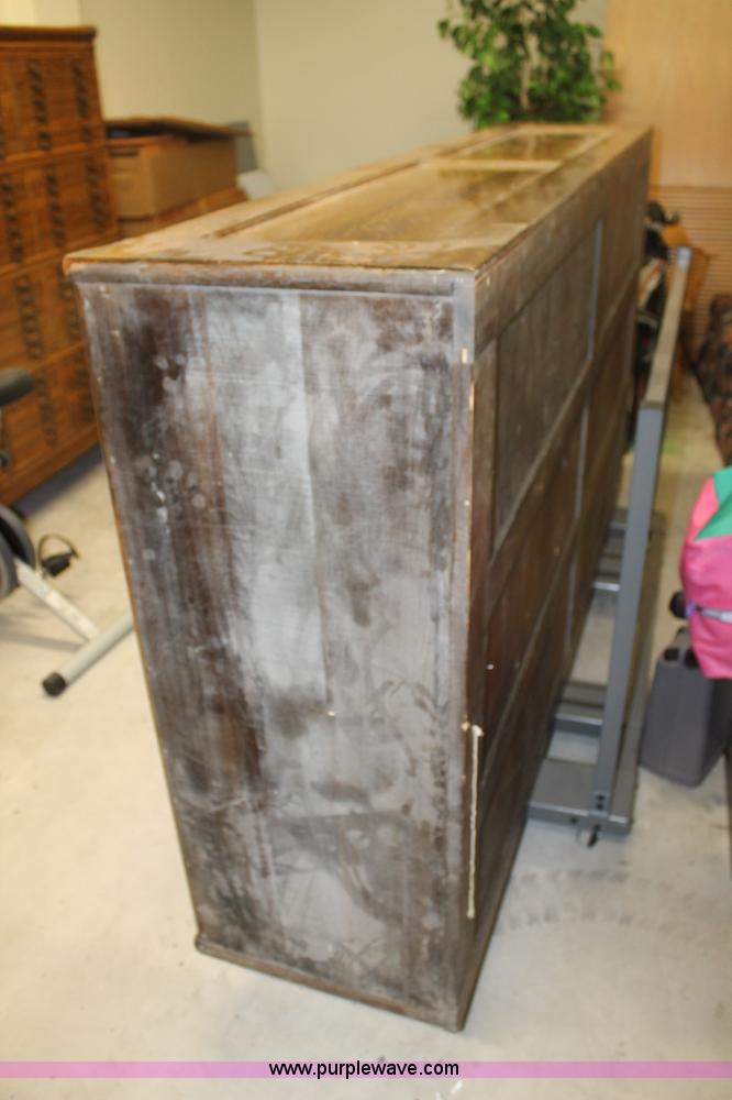 image for item BJ9393 48 drawer card filing cabinet