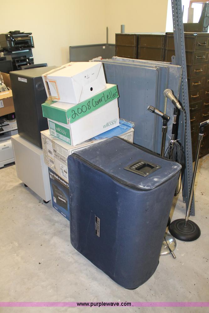 image for item BJ9395 Assorted office equipment