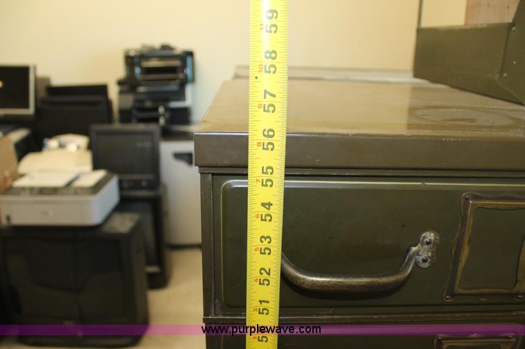 image for item BJ9399 (6) metal card folding cabinets