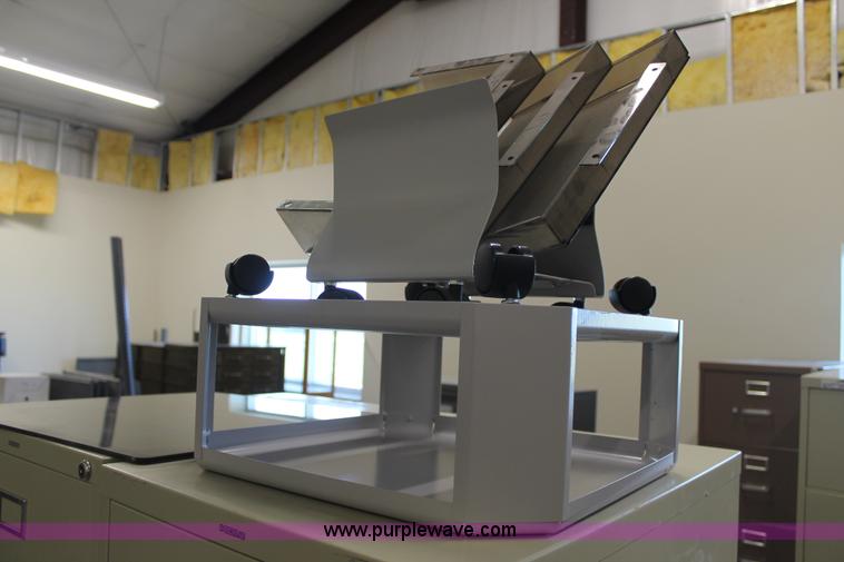 image for item BJ9403 (5) two drawer metal filing cabinets