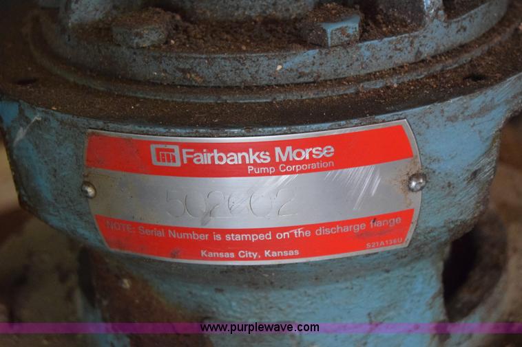 image for item BM9033 Fairbanks Morse pump