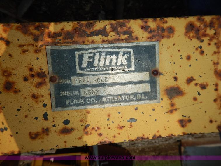 image for item BM9273 Flink 11' snow plow