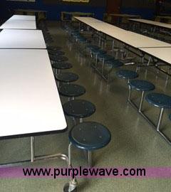 image for item D1685 (6) folding lunch room tables