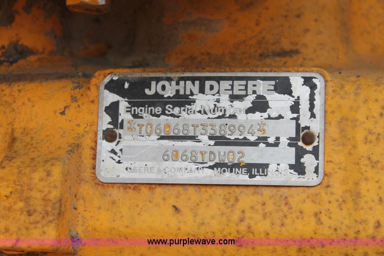 image for item H8119 1991 John Deere 672B motor grader