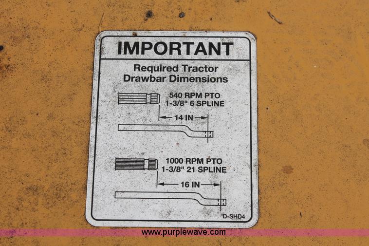 image for item H8120 Howse batwing mower