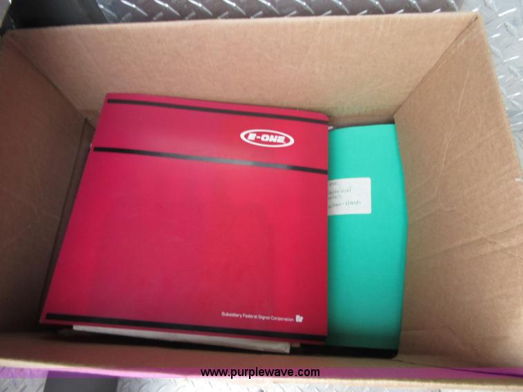 image for item I2030 1993 Hurricane E-One ladder fire truck