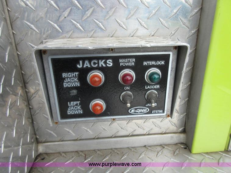 image for item I2030 1993 Hurricane E-One ladder fire truck