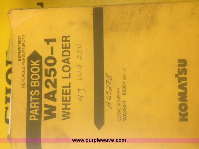 image for item J1743 1993 Komatsu WA250-1 wheel loader