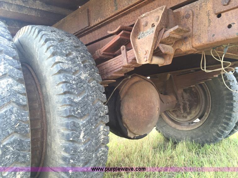 image for item J1745 1968 Chevrolet C50 flatbed truck