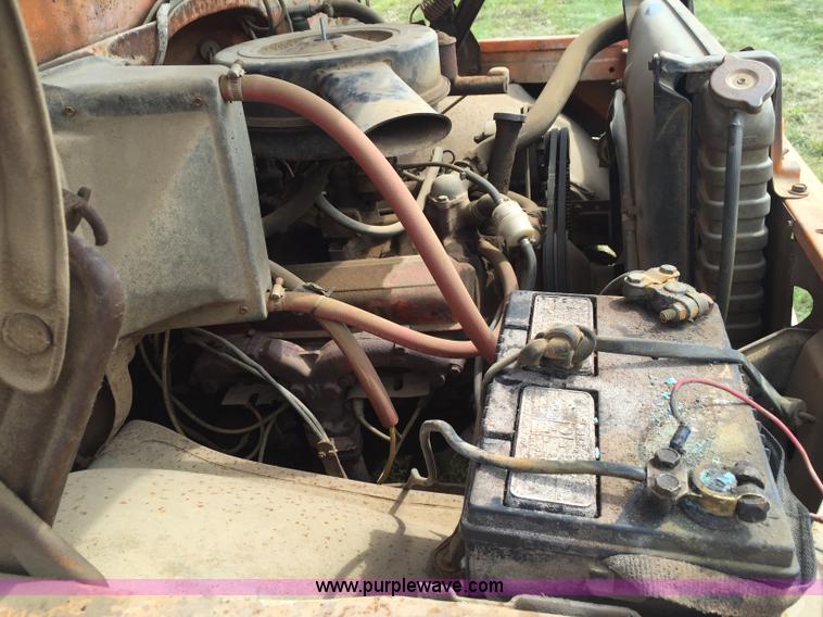 image for item J1745 1968 Chevrolet C50 flatbed truck