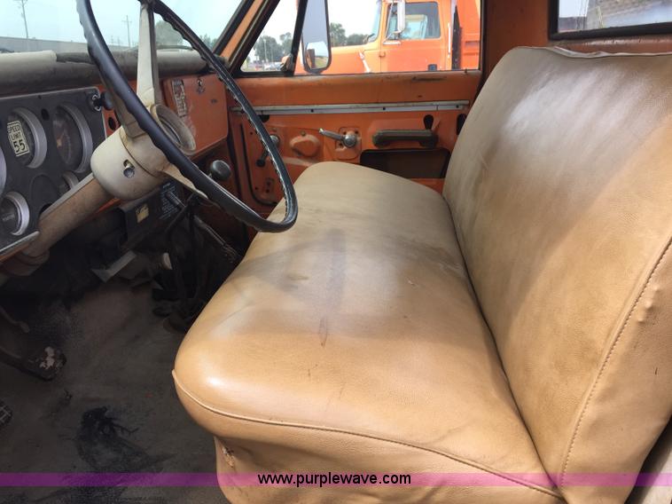 image for item J1745 1968 Chevrolet C50 flatbed truck