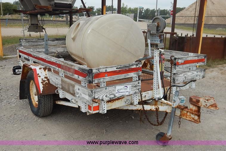 image for item J6400 Shop built trailer