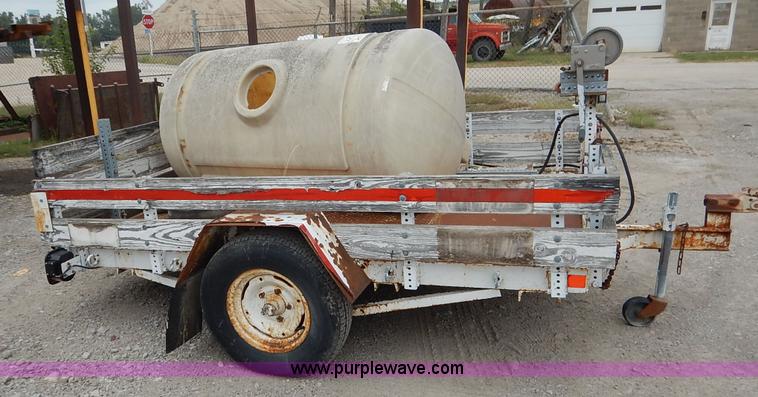 image for item J6400 Shop built trailer