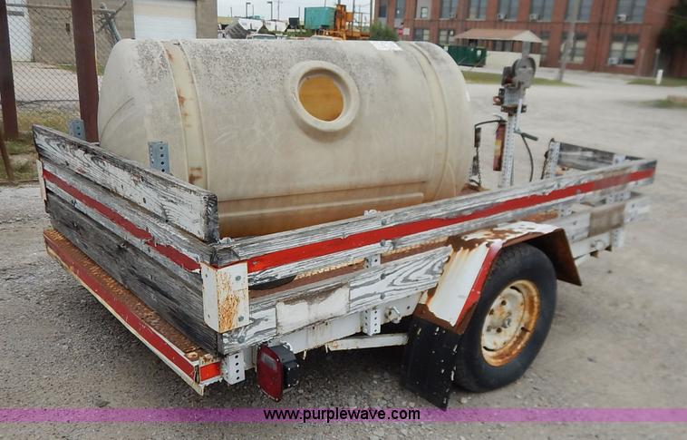 image for item J6400 Shop built trailer