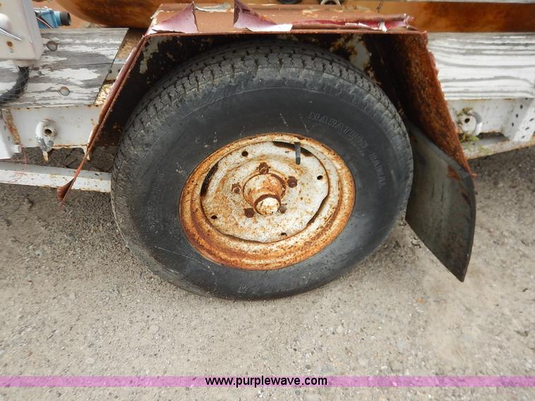 image for item J6400 Shop built trailer