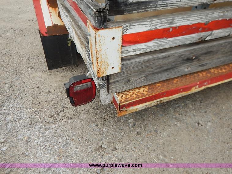 image for item J6400 Shop built trailer