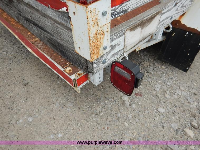 image for item J6400 Shop built trailer