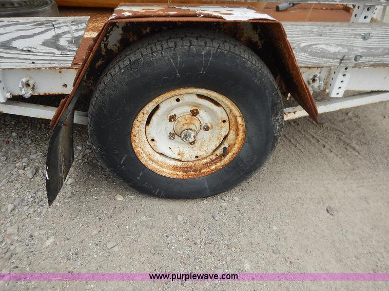 image for item J6400 Shop built trailer