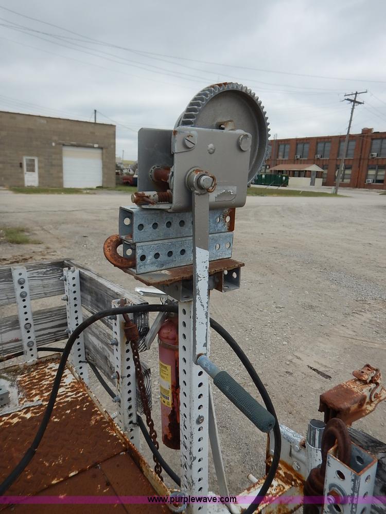 image for item J6400 Shop built trailer