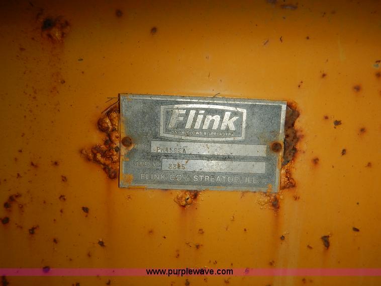 image for item J6410 Flink snow plow