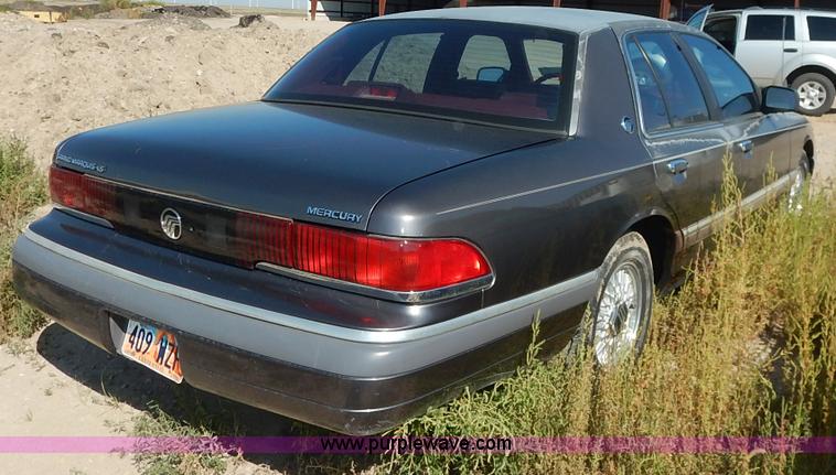 image for item J6437 1992 Mercury Grand Marquis LS