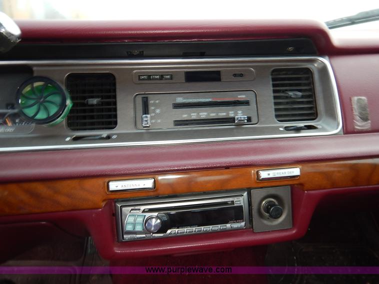 image for item J6437 1992 Mercury Grand Marquis LS