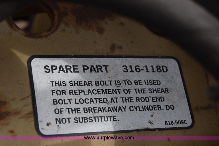 image for item J8040 Land Pride side boom rotary mower