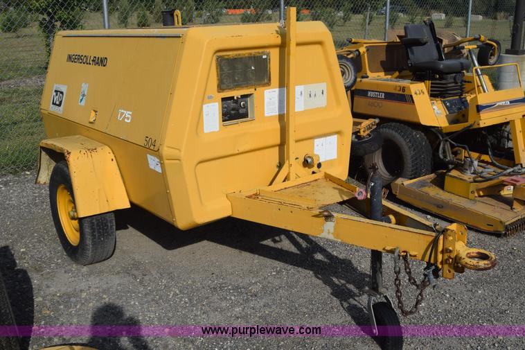 image for item J8058 Ingersoll Rand 175 air compressor