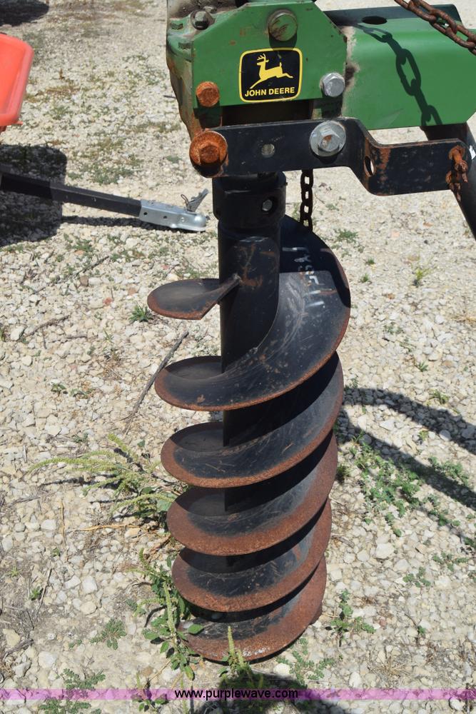 image for item J8127 John Deere post hole auger
